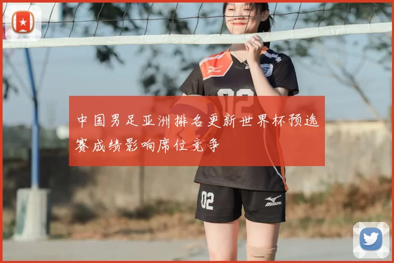 中国男足亚洲排名更新世界杯预选赛成绩影响席位竞争